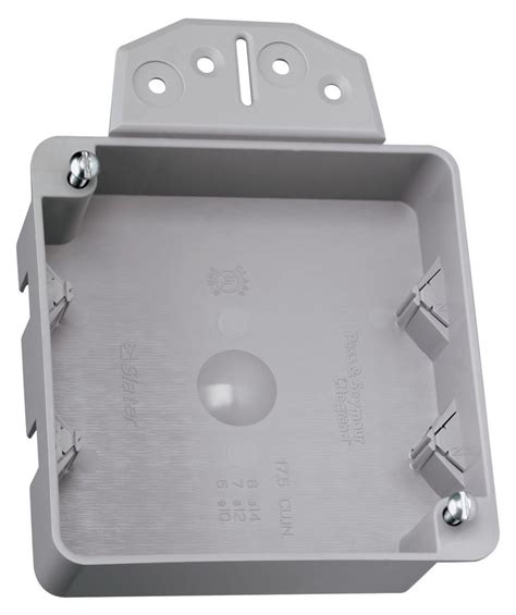 266 mounting holes 4 square electrical box|4 sq box bracket.